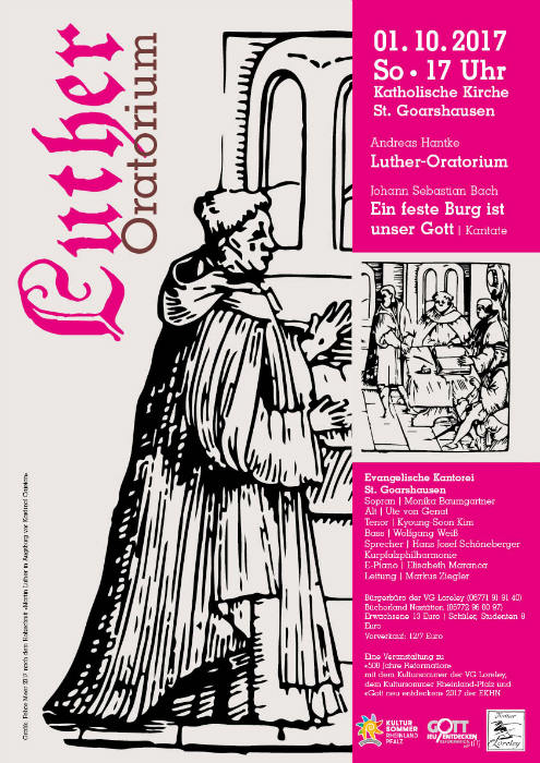 Luther Oratorium Plakat