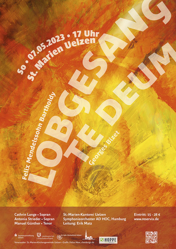 Der Lobgesang von Mendelssohn Bartholdy und das Te Deum von Bizet gesungen 2023 in Uelzen