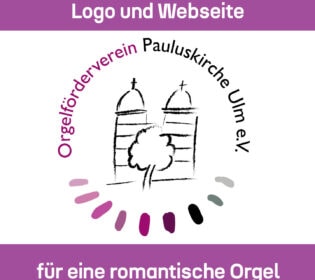 Logo und Webseite für eine romantische Orgel