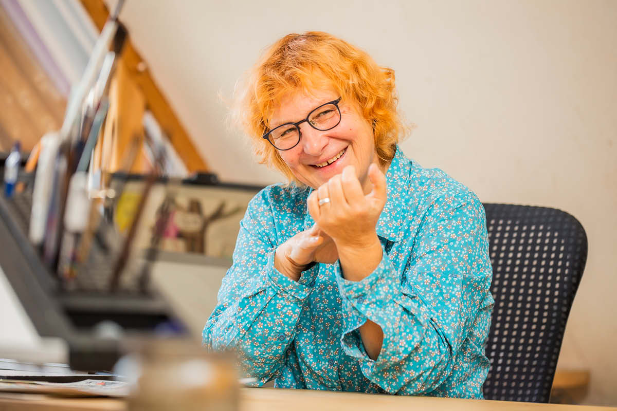 Felice Meer, grafikdesignerin für Chöre