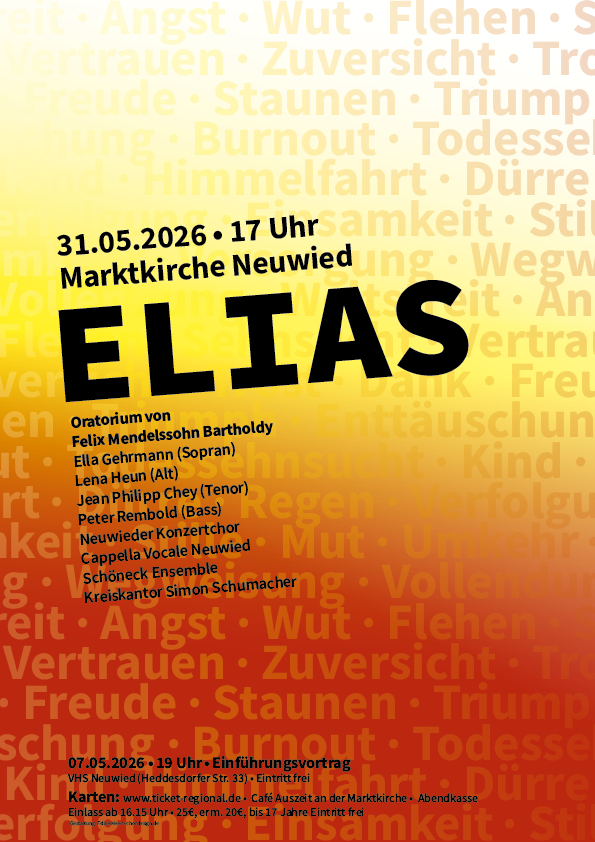 Elias Mendelsohn Bartholdy Plakatgestaltung von Felice Meer