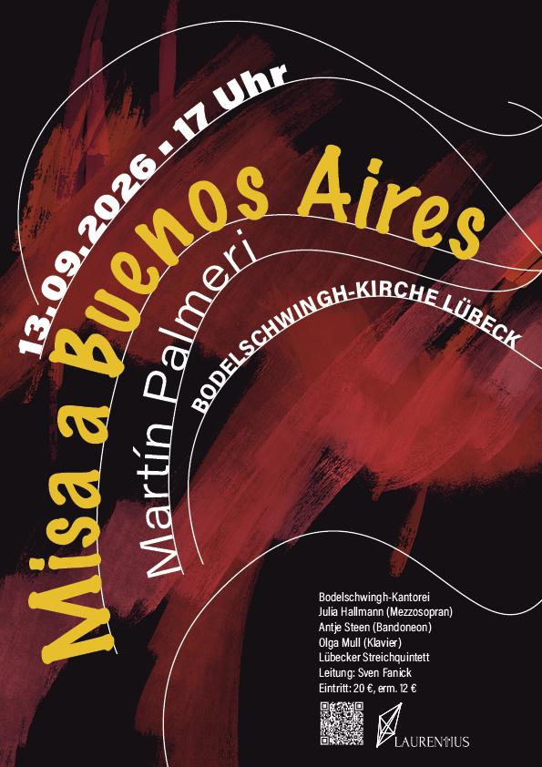 Misa Buenos aires von Martin Palmeri Plakatgestaltung von Chordesign